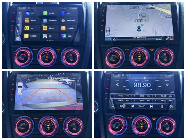 2.0 XTP 4WD 渦輪 天窗 電尾門 I-KEY 240P 7安 摸門 安卓機 18圈 導航 顯影 電動電熱椅  第15張相片