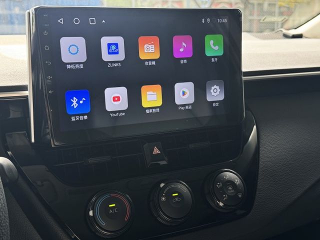 1.8 新型大改款 ACC跟車 9安 方控 黑化16圈 定速 循跡 大卓機機 導航 顯影 CARPLAY 藍芽  第12張相片