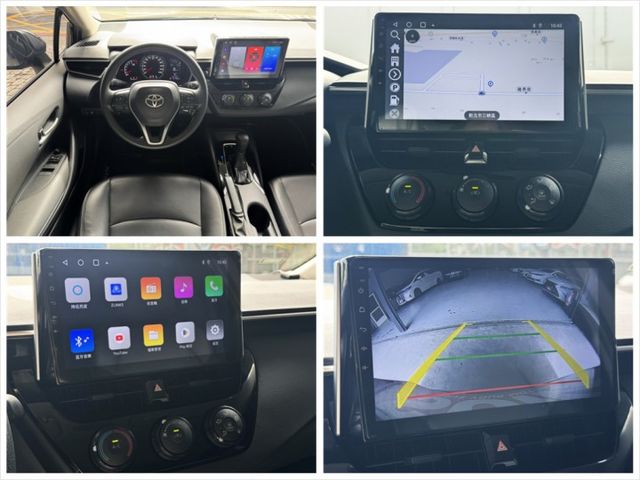 1.8 新型大改款 ACC跟車 9安 方控 黑化16圈 定速 循跡 大卓機機 導航 顯影 CARPLAY 藍芽  第17張相片