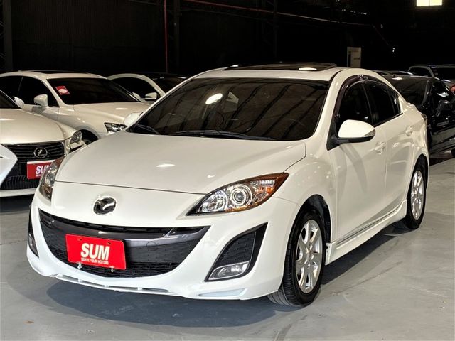 馬三 2.0 天窗 快撥 安卓機 方控 導航 藍芽 顯影 行車 雙安 16吋圈  魚眼頭燈  第1張相片