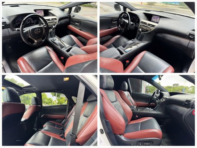 RX270 2.7特仕版 限量40台 全車空套 天窗 電尾門 導航 顯影 I-KEY 12安 雙電動椅 雙色內裝 摸門  第13張相片