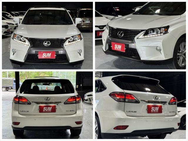 RX270 2.7特仕版 限量40台 全車空套 天窗 電尾門 導航 顯影 I-KEY 12安 雙電動椅 雙色內裝 摸門  第17張相片