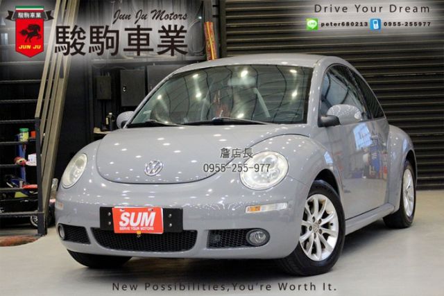 汽車圖片 1張相片中古車 超吸睛金龜車獨一無二車色水泥灰南亞水管灰3500元交車 Vw 福斯 Beetle 桃園市 Findcar 找車網