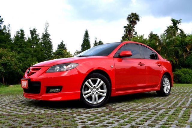 ★桃園創新汽車★MAZDA3 2.0 法拉利紅 年輕人的第一首選 好便宜 三大保證 最低月付額  第1張相片