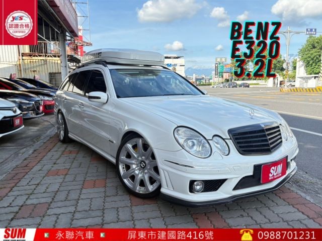 S211 稀有旅行車 正Bentley雙片鍛造鋁圈 LED魚眼頭燈 安卓影音 進排氣升級  第1張相片