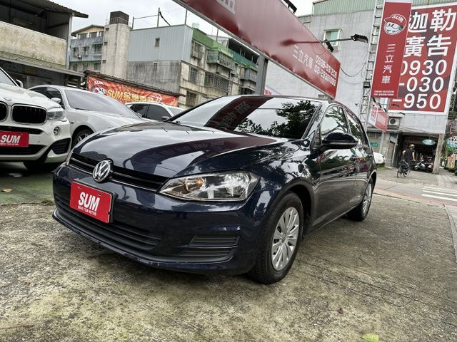 GOLF 7代 排氣量1197cc稅金超便宜! 渦輪增壓 後座出風口 電子手剎車 好開好養更會跑! 內容有詳細照片  第1張相片