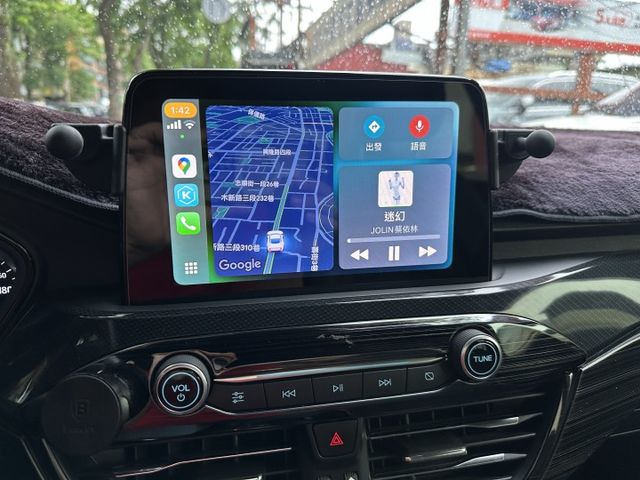 最頂級ST-line Acc跟車Lv.2 Hud抬頭顯示 CarPlay 後座出風口 盲點偵測 雙區恆溫 內容有詳細照片  第19張相片