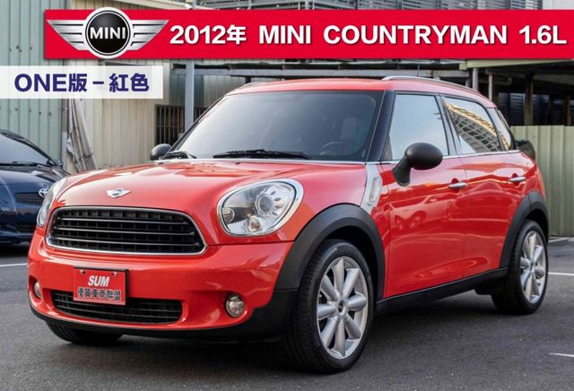 Mini Countryman One版 可愛外形 總代理  HID頭燈 6氣囊 電子後視鏡 倒車顯示 僅跑11萬公里  第1張相片