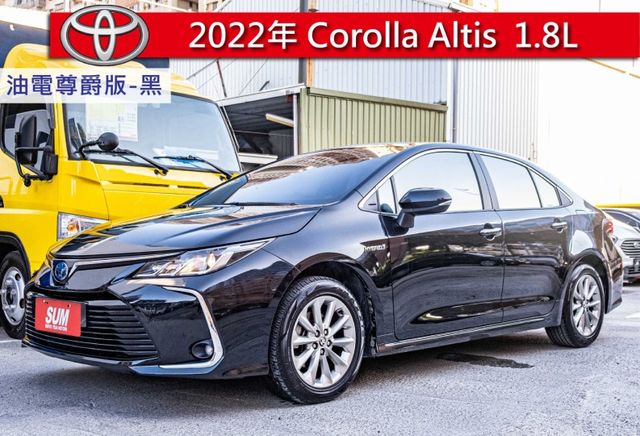 2022年式 油電尊爵版 ACC全速域 I-KEY 恆溫空調 7顆安全氣囊 倒車顯影 盲點偵測 原廠保固中  第1張相片