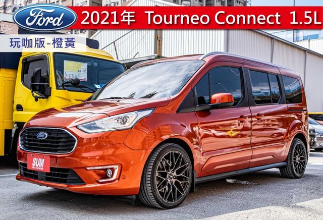 玩咖版 HID頭燈 I-KEY 全景天窗 車頂行李架 雙前加熱椅 倒車顯影 ACC跟車 原廠6年保固中  第1張相片