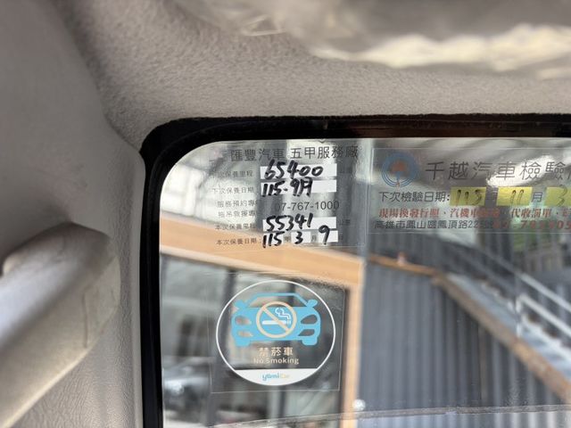 木床蓬式自排版 加裝伸縮帆布蓬 定速巡航 冷暖空調 電折後視鏡 電子後視鏡 固定原廠保養 僅跑5萬多公里  第9張相片
