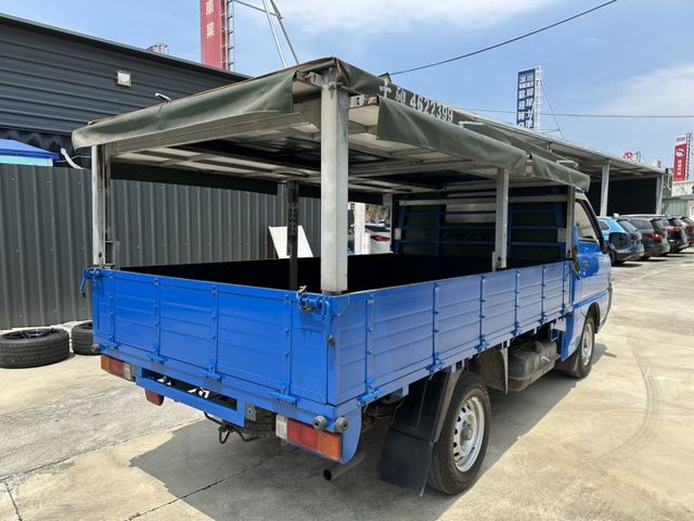 實跑9.9萬公里 帆布遮雨棚 回去直接載貨賺錢好幫手 全車原版件  第2張相片