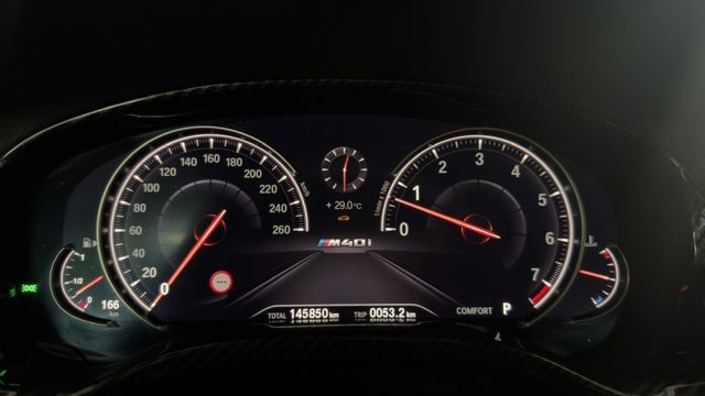 M40I 前後陶瓷煞車 BC雙片鍛造鋁圈 VVS排氣管 碳纖維外觀 全車消光犀牛皮 原版件  第20張相片