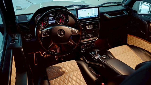 G63 實車實價!ACC  盲點偵測 20吋鋁圈 天窗 電熱通風椅 黑白內裝  第4張相片