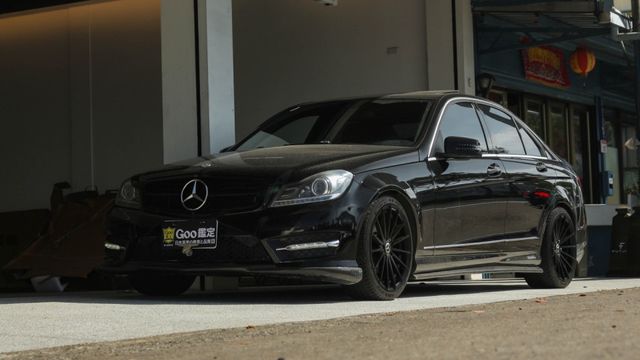 W204 C250 18吋鋁圈 中尾段四出閥門 安卓螢幕 原廠LED IKEY全  第1張相片