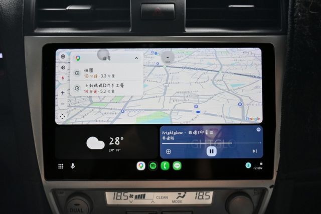 實用代步好車高妥善好養護~定期保養超低里程僅8萬~冷氣耗材已更換+懸吊避震已更換!買到賺到~安卓機+倒車顯影+衛星導航~  第12張相片