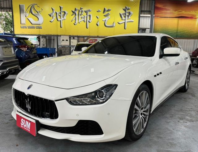 GHIBLI DIESEL ✅僅跑2.4萬公里 ✅定速 ✅倒車顯影 ✅雙區恆溫 ✅電動天窗 ✅電動腰靠 ✅駕駛座記憶座椅  第1張相片