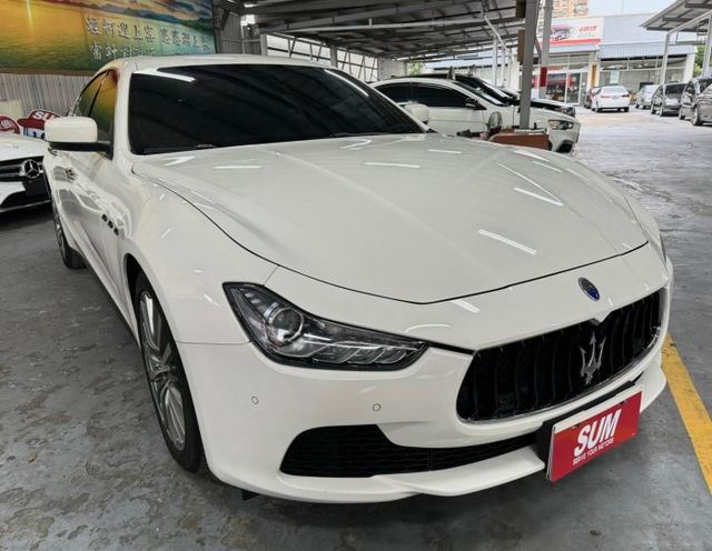 GHIBLI DIESEL ✅僅跑2.4萬公里 ✅定速 ✅倒車顯影 ✅雙區恆溫 ✅電動天窗 ✅電動腰靠 ✅駕駛座記憶座椅  第2張相片