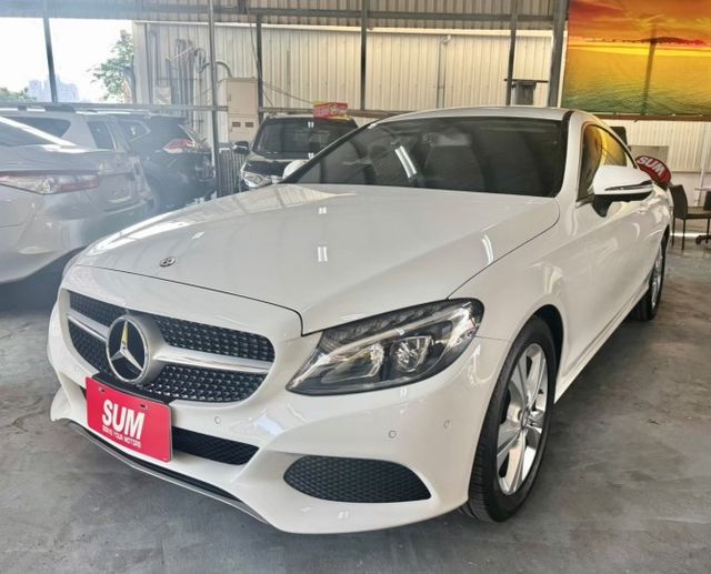2016年BENZ C180 COUPE ✅360環景✅換檔撥片 ✅定速  第1張相片