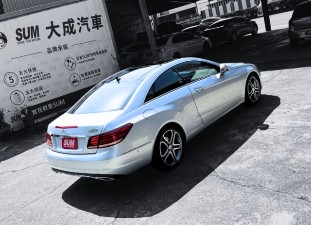 E250雙門轎跑/廠證齊全/備鑰/公里數保證/全景式天窗/原車原鈑件  第8張相片