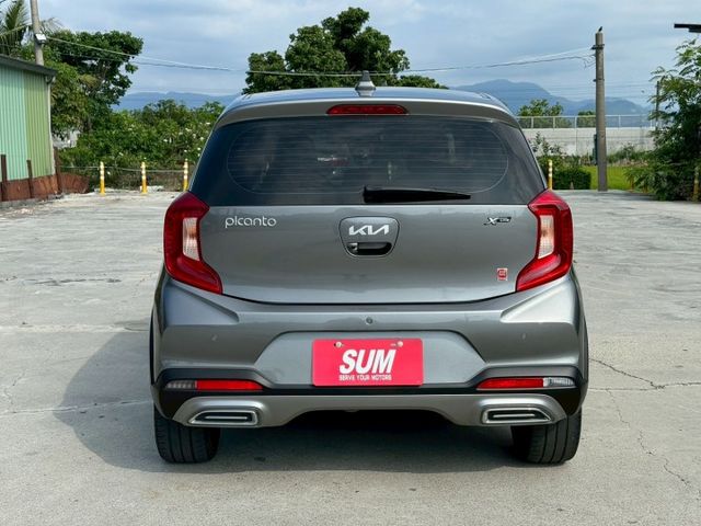 僅跑3萬 小改款 PICANTO X-LINE  全車原鈑件 車道維持 前方主動煞車  7安全氣囊  第6張相片