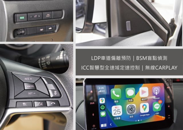 『主被動智型科技❖碰撞預警』360環景｜智慧型定速控制｜6安｜盲點｜倒車顯影｜車道偏移輔助｜小車 房車  第11張相片