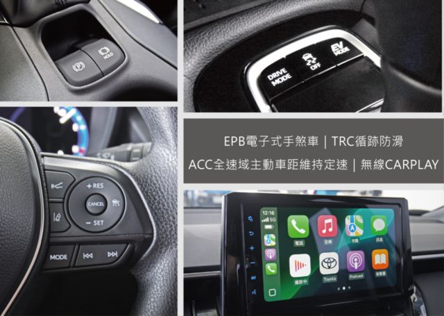 『僅跑5千7❖豪華輕油電』ACC全速域｜PCS預警防護｜無線CARPLAY｜5安｜IKEY免鑰｜循跡防滑｜休旅車  第11張相片
