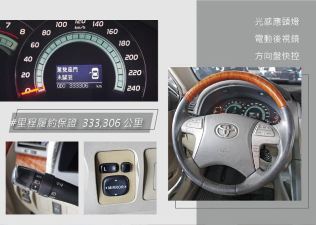 『便宜代步車❖車況良好』循跡防滑｜定速系統｜安全氣囊｜駕駛座電動椅｜倒車顯影｜雙區恆溫空調｜導航系統｜房車  第10張相片