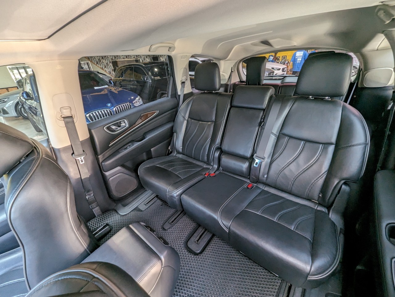 實車實價 上極汽車 原鈑件 保固 QX60 七人座 摸門環景 JX35  第6張相片
