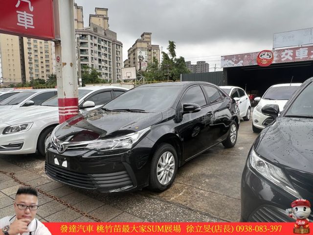 TOYOTA ALTIS 2018年1.8黑 2931  統一  第1張相片
