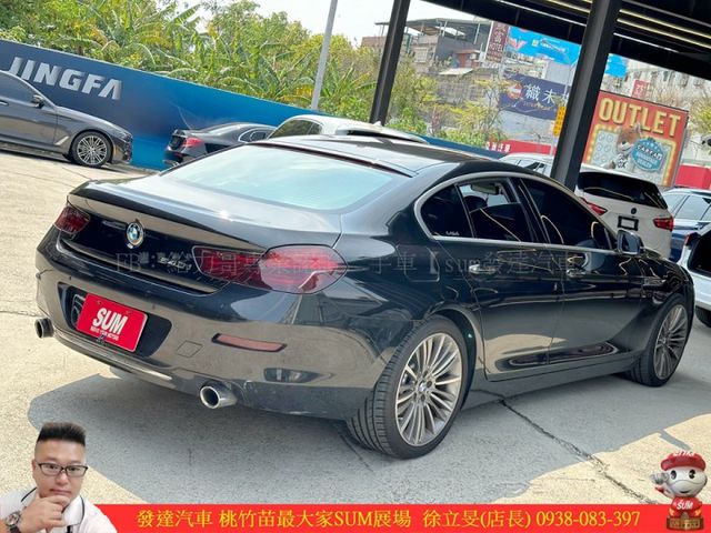 BMW 640GC 2015年 3.0 黑 6369 順  第18張相片