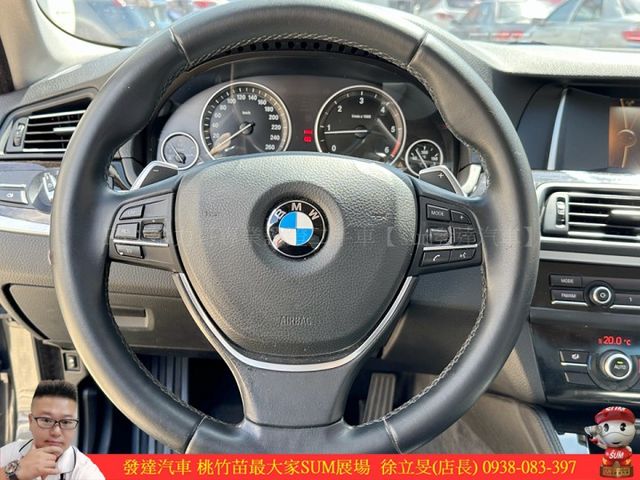 BMW 520D 2014年 2.0 深灰 3781 順  第8張相片