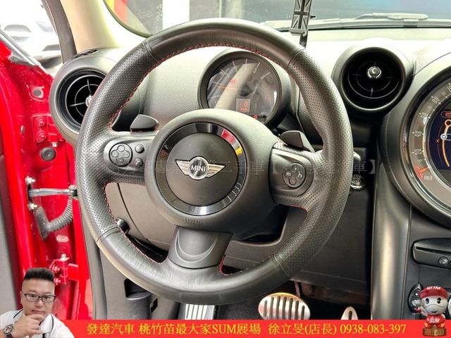 MINI COOPER S COUNTR 2014年 1.6 紅黑 2969 順  第7張相片