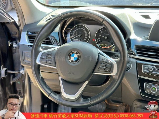 BMW X1 18I 2017年11月 1.5 黑 7260  第8張相片