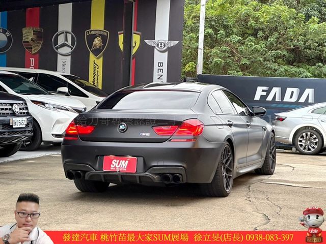 BMW M6 GC 2016年 4.4 黑 5867  第15張相片