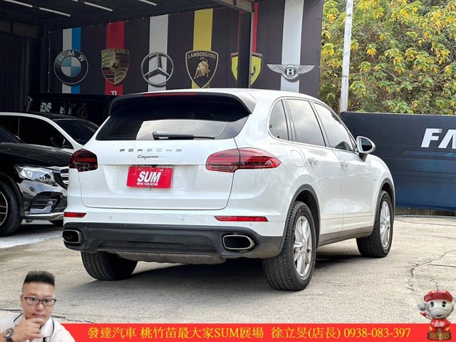 PORSCHE CAYENNE 柴 2016年 3.0 白 0735 順  第13張相片