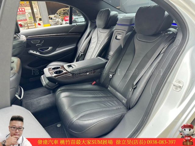 BENZ S350 LWB 2015年 柴 3.0 銀黑 1889 TCBU  第5張相片