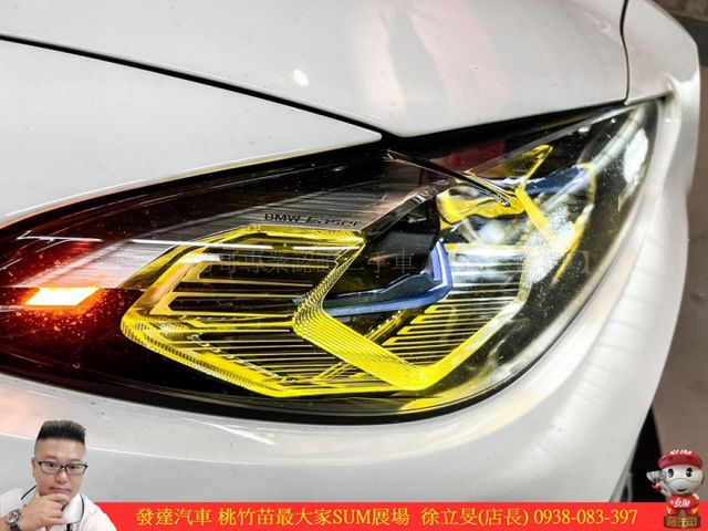 BMW M4 COUPE 2021年 3.0 白黑 2222  第4張相片