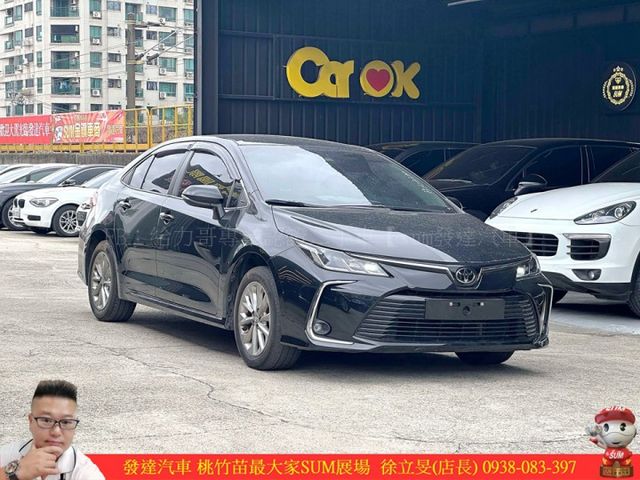 TOYOTA ALTIS 2022年 1.8 黑 3530 統一  第2張相片