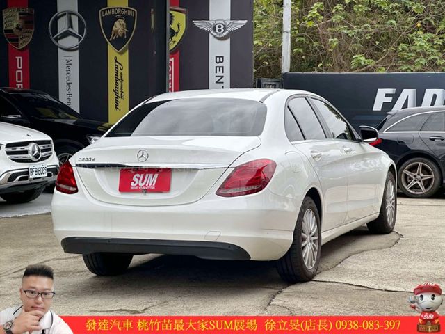 BENZ C200D 柴油 2015年 1.6 白 5068  第12張相片