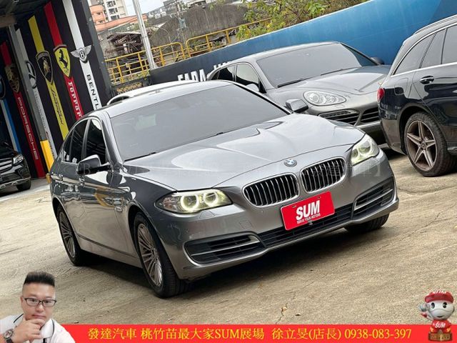 BMW 520D 柴油 2014年 2.0 灰 9896  第2張相片