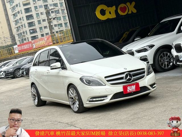 BENZ B200 2013年 1.6 白 0886 順  第2張相片