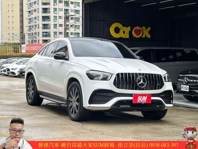 BENZ GLE450 COUPE 4MATIC 2021年 3.0 白 8678  第2張相片