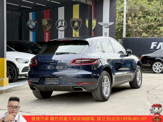 PORSCHE MACAN 2017年 2.0 深藍 1878 順  第14張相片
