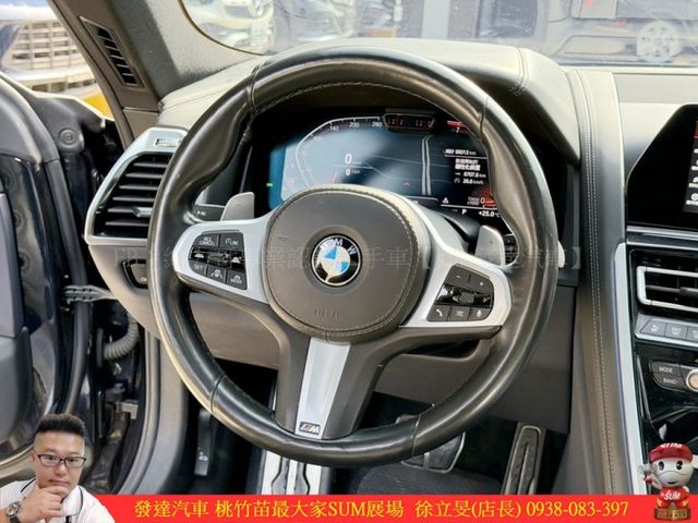 BMW 840I GC 2020年 3.0 黑 7791  第10張相片