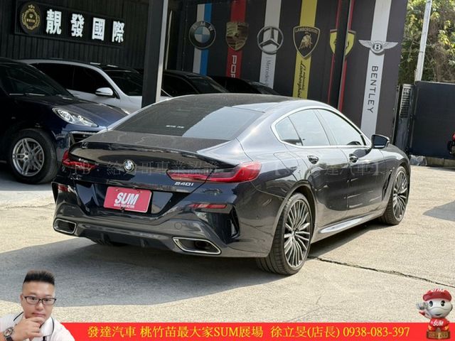 BMW 840I GC 2020年 3.0 黑 7791  第19張相片