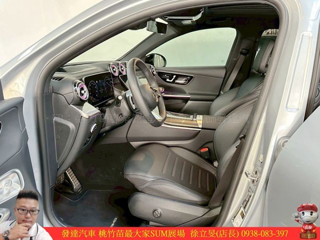 BENZ GLC300 COUPE PDD 2023年12月 2.0 銀  #4782  第6張相片