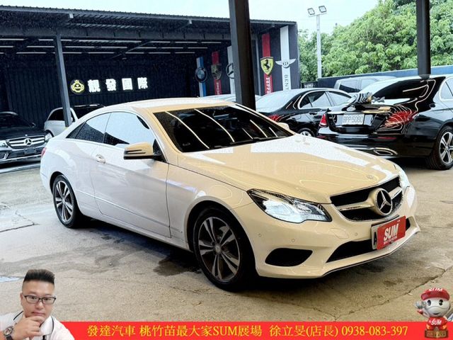 BENZ E200 COUPE 2014年 2.0 白 5138 TCBU  第2張相片