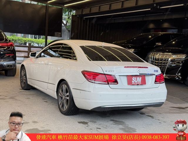 BENZ E200 COUPE 2014年 2.0 白 5138 TCBU  第15張相片