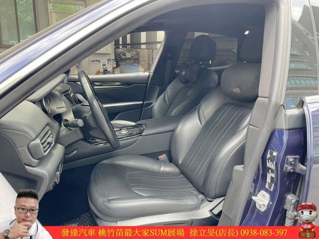 瑪莎拉蒂 LEVANTE ELITE 2021年 3.0 藍 9166  第5張相片